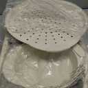 Kikcoin 22 PCS Nonstick Baking Pans Set, Stackable Bakeware Sets with Silicone Handles, 450F Oven Safe Baking Sheet Set, Easy Release Cookie Sheets for Baking, Cream