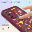 Case for Samsung Galaxy A35 5G, Silicone Shockproof Cover Women