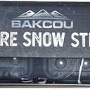 Bakcou  Fat Tire Snow Straps  Set of 20 Studded Straps for Enhanced Traction, Winter Terrain  Ideal for Icy & Snow Packed Conditions 3.54 Inches
