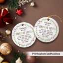 Coworker Christmas Ornaments 2025 - Appreciation Gifts for Coworkers Women, Meaningful Work Besties Gifts for Women Men, Team Ceramic Ornament for Christmas Tree Decorations