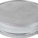 Repa Market 3 Inch Metal Tee Cap  Galvanized Steel Round Duct End Cap for Indoor and Outdoor Use  Weatherproof Pipe Cover  Easy Push-In Installation for HVAC, Dryer, and Exhaust Systems