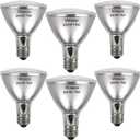 Vinaco PAR30 Flood Light 75W, 6 Pack High Brightness 1000LM PAR30 Halogen Long Neck Dimmable,PAR30L Flood 75 Watt 3000K Warm White, Long Lasting PAR 30 75W 120V Flood Long-Neck with E26 Base