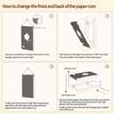 Cat Scratching Board. Cat Scratcher for Indoor Cats with Catnip. Cardboard Cat Scratcher with Mouse Logo and Hanging Ball Toy. Cat Scratch pad with Double-Sided Usability (Pack of 2)