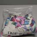 DRESSTELLS Cocktail Womens Floral Dresses for Wedding Guest Semi Formal Spring Summer Easter Modest Church Tea Party Retro Dress Print Navy Yellow Flower , 2XL