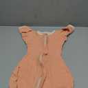 SwaddleDesigns Transitional Swaddle Sack, Arms Up Half-Length Sleeves & Mitten Cuffs, Swaddle for Newborn Transition to Baby Sleep Sack Wearable Blanket, 0-3 Month, 6-14 lb, Heathered Peach Blush