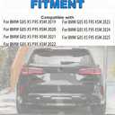 Rear Roof Spoiler MP Style for BMW G05 X5 F95 X5M 2019-25 Top Wing