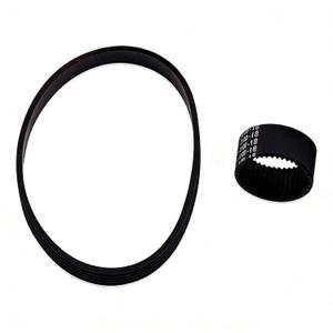 Replacement Black Drive Belt Sets Compatible with Earthwise SN70016 Electric Corded Snow Shovel,SN74014 Cordless Snow Blower(Includes Large Auger Belt and Small Motor Toothed Drive Belt)
