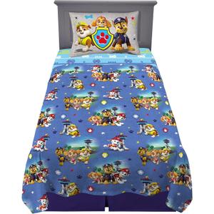 Franco Kids Bedding Super Soft Microfiber Sheet Set, Twin, Paw Patrol, (Officially Licensed Product) By Franco