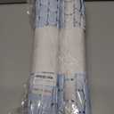 Fratillico - Non-Slip Shower Mat with Suction Cups - Quick Dry Bathtub Mat with Drain Holes - Machine Washable PVC Bathroom Mat (Blue 15.74" x 28.74")