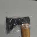 Camping Axe, 15inch Outdoor Hatchet Chopping Axe for Wood Splitting and Kindling, Camping Outdoor Hatchet Gardening Hand Tools with Sheath(Black)