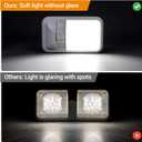RV Lights Interior, 12 Volt Led Lights 500LM, Camper Lights 3.6W, RV Led Lights Interior Fixtures 12V, RV Ceiling Dome Light with Switch for RV/Camper/Trailer/Boat/Car (Natural White, 8Pack).