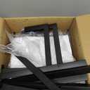 YKLSLH Over The Sink Dish Drying Rack 2 Tiers, for All Sinks (26.57"-35"),Expandable Large Capacity Sink Rack, Metal Drying Rack for Kitchen and Family Use (Black)