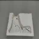 Display Statue Nightlight Ghost Walking Dog, Warm Lighted Indoor Figurine Lamps, Halloween Decors Spooky Dog Light, Cute Decorations for Party, Home, Bedroom, Shelf, Table Centerpiece (Girl)