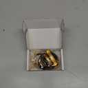 6Pcs Gold Hair Ties - 3 Styles Gold Hair Accessories for Women & Girls, Elegant Chic Metal Hair Cuff Non-Damage Ponytail Cuffs Holders for Thick Hair