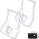 2-Pack Replacement Gaskets for AirSense 10 & AirCurve 10 Water Chamber, Silicone Gaskets Compatible with HumidAir Standard Tub for Air10 Devices, AirSense 10 Supplies, Leak-Proof