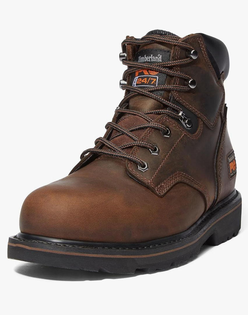 Timberland PRO Men's Pit Boss 6 Inch Steel Safety Toe Industrial Work Boot Size 9.5