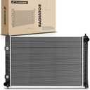 A-Premium Engine Coolant Radiator Assembly with Transmission Oil Cooler Compatible with Nissan Murano 2008-2014, Quest 2011-2017, Automatic Transmission, Replace# 214601AA0A, 214601AA5A