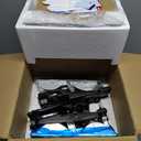 Nilight Headlight Assembly Compatible with 1988 1989 1990 1991 1992 1993 Chevrolet GMC C/K 1988-1993 Silverado Suburban Sierra Blazer Tahoe Yukon Smoke Housing Amber Reflector