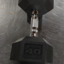 CAP Barbell Coated Dumbbell Weight | Multiple Options Pairs & Sets, 40lbs