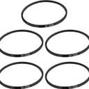5PCS 38174 Belt Washer Drive Belt 27001006 Replacement for Speed Queen Whirlpool Alliance Maytag Amana Crosley Replaces WP27001006 40053601 40053606 AP6007462 PS11740577 Washer Agitator & Spin Belt