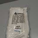 decorUhome Couch Throw Pillow Covers 26x26 Set of 2, Decorative Soft Euro Neutral Chenille Pillow Covers with Elegant Design for Sofa Bed Living Room Home Decor, Cream White