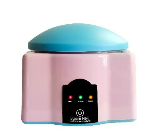 Nail Polish Remover Machine Upgraded Electric Steam Remover 36 Watt Portable Automatic Gel Nail Polish Remover with UV Varnish Removal for Home and Salon Use