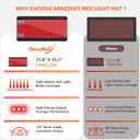 FSA/HSA Eligible Red Light Therapy Mat for Full Body, 73" x 35"
1444 3-in-1 LEDs, 660nm & 850nm Near Infrared Light, With Ergonomic Pillow, 5 Intensity Levels, 10Hz/40Hz Pulse