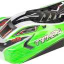 ARRMA 1/8 Painted and Trimmed Body with Decals, Green: Typhon 4X4 BLX, ARA402272