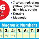 Teacher Created Resources Magnetic Numbers and Symbols, 46 Pieces, Plastic(TCR77581)
