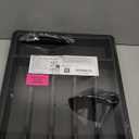 Lifewit Large Silverware Drawer Organizer, Expandable Utensil Tray for Kitchen, BPA Free Flatware and Cutlery Holder, Adjustable Plastic Storage for Spoons Forks Knives, Large, Black (XL(13-22''W x 15"D))