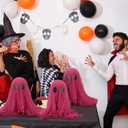 3 Sets Pink Halloween Decor DIY Crafts Kit Pink Ghost Centerpieces Set Include 6 Gauze, 3 Acrylic Stand, 6 Lantern Spooky Halloween Table Decor for Home Indoor Haunted House Party