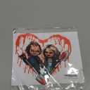 Generic 1Sheet of Halloween Bride, Horror Movie, Scary Movie Iron-on Heat Transfer for DIY Clothing., CDTY001