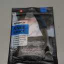 POWERLIX Leg Sleeve - Best Knee Brace for Leg Pain for Men & Women Knee Support for Running, Basketball, Volleyball, Weightlifting, Gym, Workout, Sports Please Check Sizing Chart (Medium, Black-1Pack)