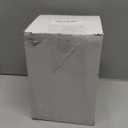 BiuLeon 4 Pack Extra Large Pencil Box, Plastic Pencil Case Organizer, Clear Crayon Box Marker Organizer, Stackable Craft Organizers and Storage for Pen, Craft, Art Supply(Grey)