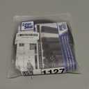 Rubber Edge Trim, U Channel Edge Trim with Metal Clips Edge Guard Protector, PVC Rubber Seal Strip for Sheet Metal, Car Doors, Hatches, Table Corners, Fit 3/64" to 1/4" (1.2mm-6.4mm), 10Ft, Black