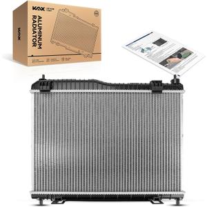 KAX CU13201 Car Engine Radiator, Compatible with 2011-2013,2019 Fiesta, 2014-2016 Fiesta Naturally Aspirated