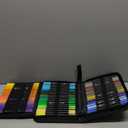 ZENO 72 Dual Tip Markers Set with Case  No-Bleed Coloring Markers for Adults - Art Pens for Color Books, Fine & Brush Tip - Watercolor Pens for Artists, Coloring, and Journaling