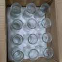 Hewory Glass Bud Vases for Centerpieces - Clear Small Flower Vase Set of 24, Modern Minimalist Cute Mini Decorative Bulk Vases for Wedding Bridal Shower Birthday Party Events Dining Room Table Decor