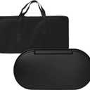 Cast Iron Griddle & Carry Bag Replacement for Coleman Roadtrip Swaptop Grill,Premium Quality Outdoor Accessories for Camping Non-Stick Griddle,Coleman Roadtrip 285,Full Size,Non-stick