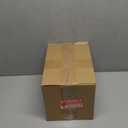 Glass Vase for Flowers, Blue Clear Glass Vases for Centerpieces, Crystal Vase for Home Table Flower Decor 9.1 inches Tall