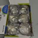 Small 4 oz Set of 6 Stainless Steel Coffee & Tea Cups with Handles, Lightweight, Durable, Rust Proof Metal Mugs for Camping, Hiking, Trekking, Travel, Outdoor Picnic, RV's, Dishwasher Safe