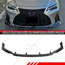 Front Bumper Lip Chin Spoiler Fit for 2021-2025 Lexus IS350 F-Sport,Painted Black Front Bumper Lip Compatible with 2021-2025 Lexus IS350 F-Sport, Black