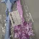 TOYANDONA 2pcs Light Up Snowflake Wands - Light Up Glow Princess Wands with Sound for Kids Girls Princess Birthday Party Cosplay Costume Accessories