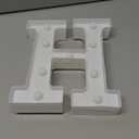 LED Marquee Sign Light Up Letters, Alphabet Light Up Letters Sign, Battery Powered LED Letter Lights for Night Light, Wedding, Birthday, Party, Christmas or Home Decor (Letter H)