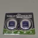 10 oz Tumbler Lids for YETI,Magnetic Tumbler Lid Replacement for YETI,BPA Free 2 Pack Violet Tumbler Lids