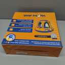 Swimming Pool Basketball Hoop Set by Hoop Shark - Orange/Blue - Inflatable Hoop with Ball - Perfect for Competitive Water Play and Trick Shots - Ultimate Summer Toy