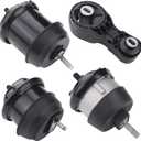 Engine Mount Set, Motor Mount &Transmission Mount, Compatible with GMC Acadia,Chevy Traverse, Saturn Qutlook 4PCs Replace #A5549HY A5548HY A5444 A5458HY(2009-2017 Buick Enclave)