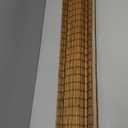 LazBlinds Cordless Bamboo Roman Shades, Privacy Blinds for Interior Windows, Room Darkening Roll Up Bamboo Blinds for Home & Patio, 27" W x 64" H, Eastfield Teak
