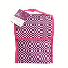 Manna 4 Piece Lunch Kit - Raspberry Blocks
