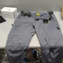 TBMPOY Men's Lightweight Hiking Pants with Belt 5 Zip Pockets Waterproof Quick-Dry Travel Fishing Work Outdoor Pants, M